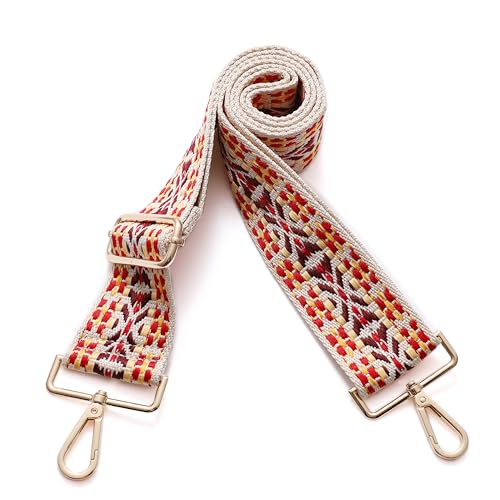 Image of S-Jacorry Purse Strap Replacement Crossbody Wide Shoulder Strap Adjustable Canvas Straps Handbag Strap Replacement Belts