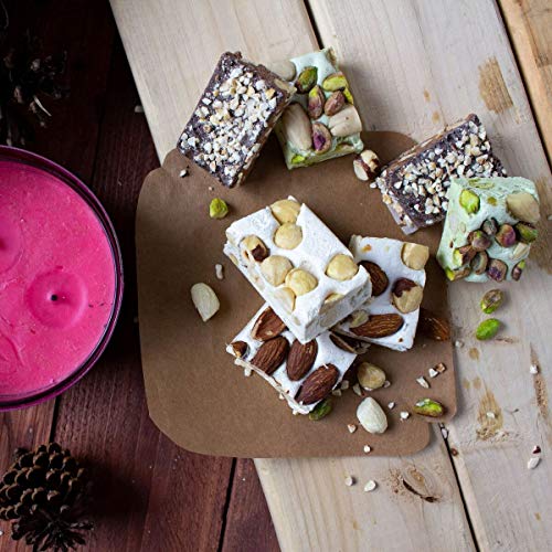 Giusto Sapore Torrone Bar 3.5oz - Premium Gluten Free Dessert Brand - Imported from Italy and Family Owned (Nut, 5 Pack)