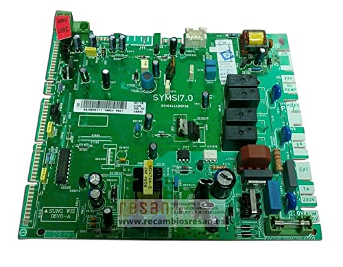 Module électronique Symsi7 Saunier carte chaudière Thematek pièce