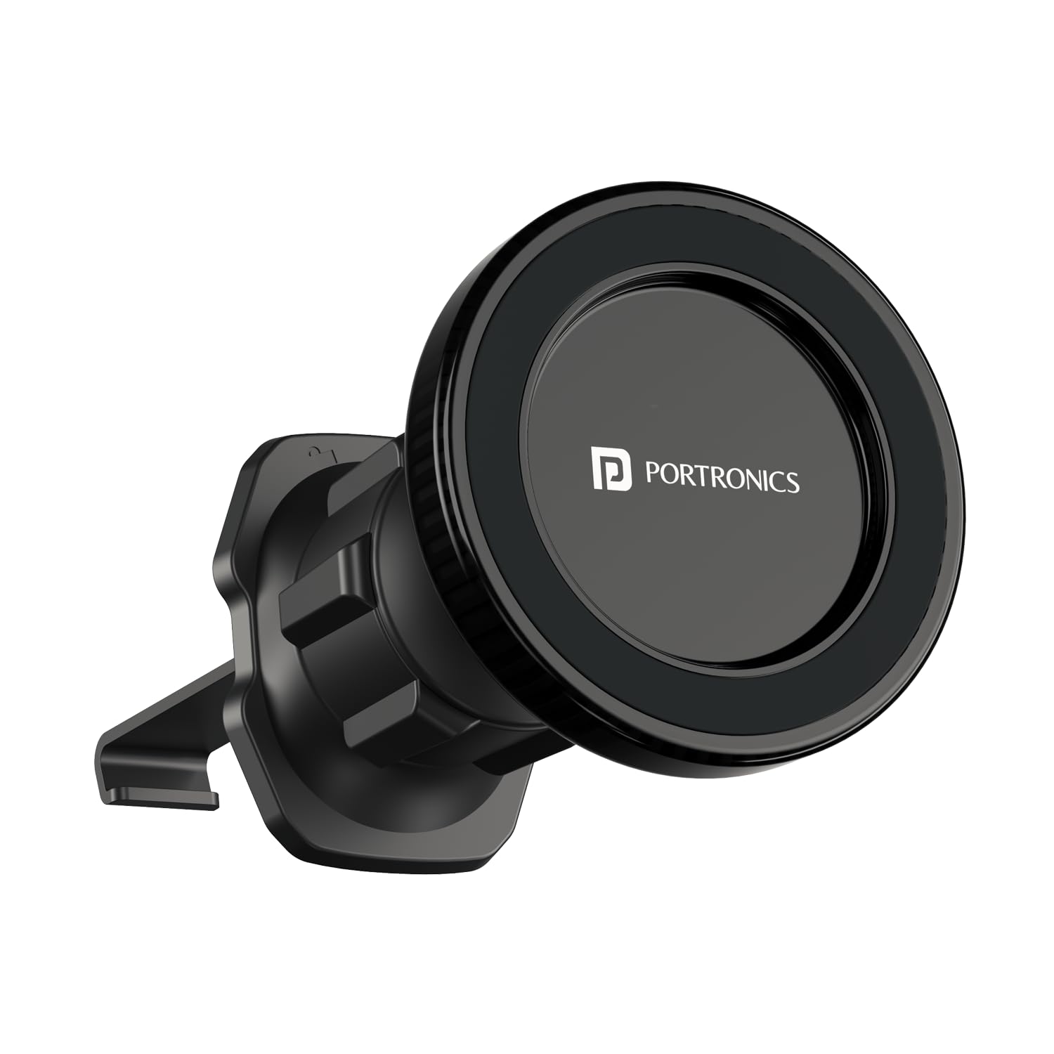 Portronics Mogun 4 Magnetic Car Phone Holder Stand with Strong Magnetic Grip, AC Vent Mount, 360 Degree Rotation, Single Hand Use, Shockproof Build, Mobile Stand for Car (Black) (B0DB29TNGX) Amazon Price History, Amazon Price Tracker
