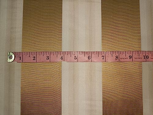 Taffetas satiné à rayures tissu rigide pour robe structurée et volume