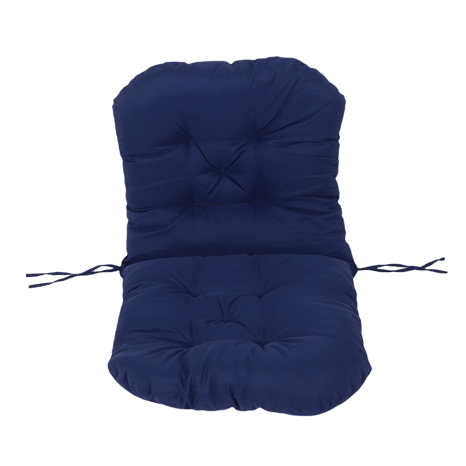 Coussin de chaise à bascule épais et touffeté avec attaches de fixation solides