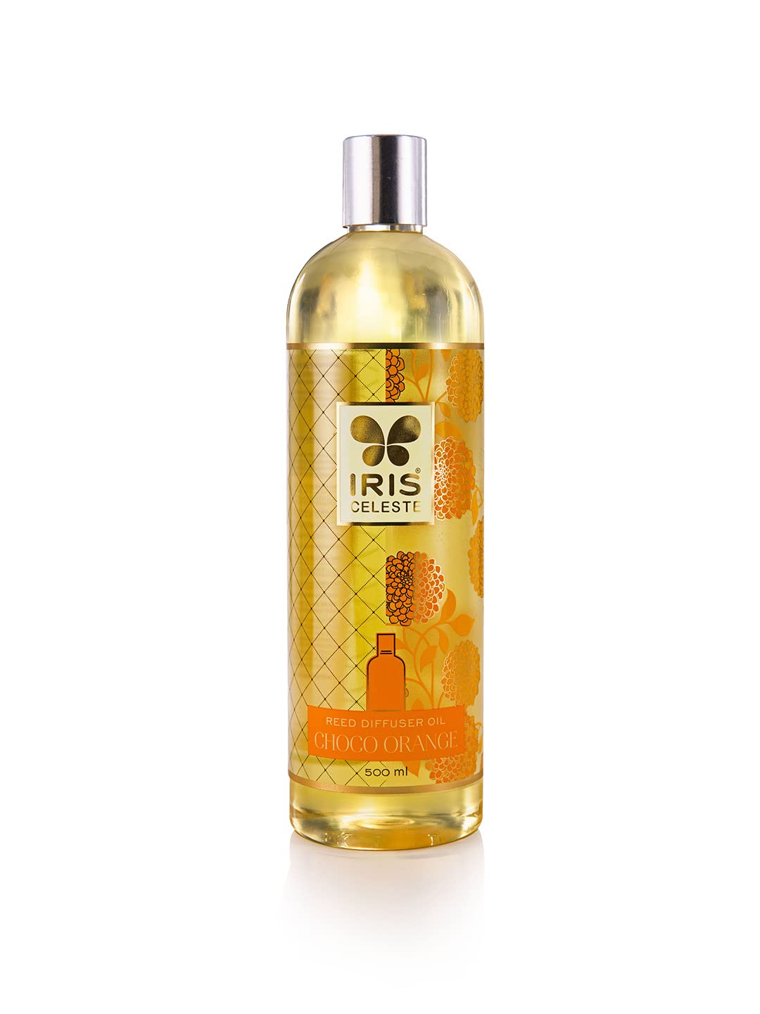 Sponsored Ad - Iris Celeste Reed Diffuser Oil Choco Orange | 500ml Refill Bottle | Premium Aromatherapy Scent for Relaxation, Stress Relief & Elegant Home Ambience