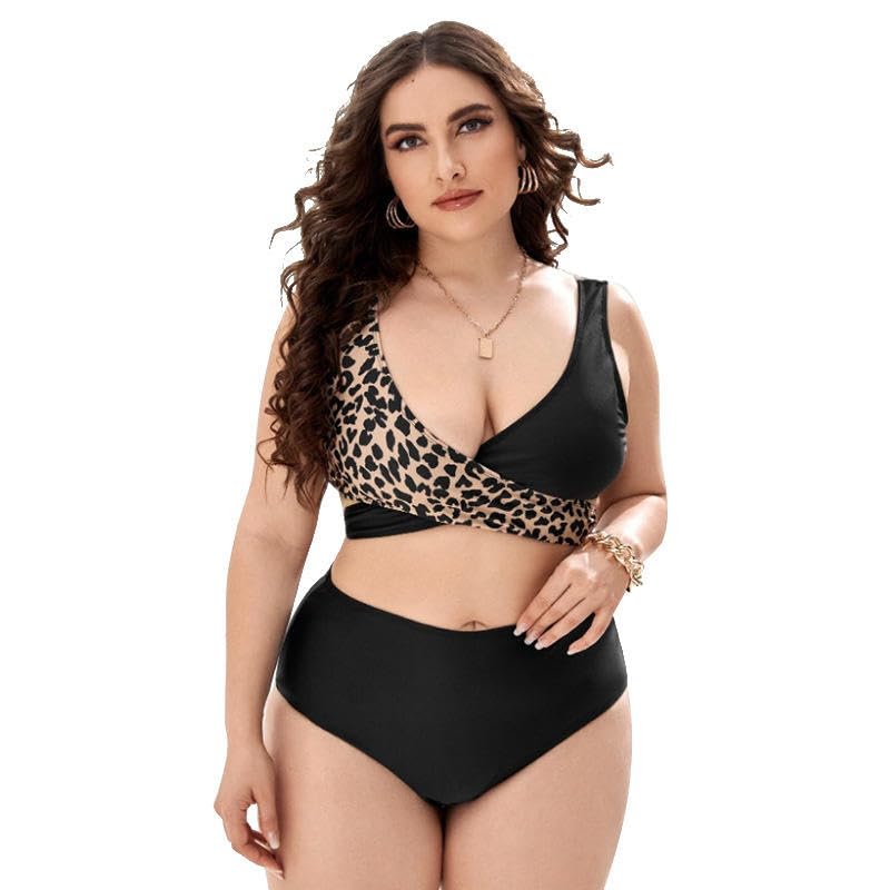 ssoshhub Women Lingerie Set Lace Teddy Strap Babydoll Bodysuit Leopard Bra Panty Bikini Two Piece Lingerie Naughty Strappy Lingerie Multicolour-picture-25