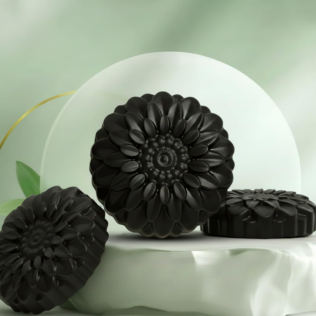 JIVTARA Ayurvedic Jeevan Activated Charcoal Ultimate Deep Detoxifying, Anti-Pollution, Oil-Control, Acne-Defense & Skin Brightening Herbal Cleansing Bar (Pack of 3 * 100g)-image-20
