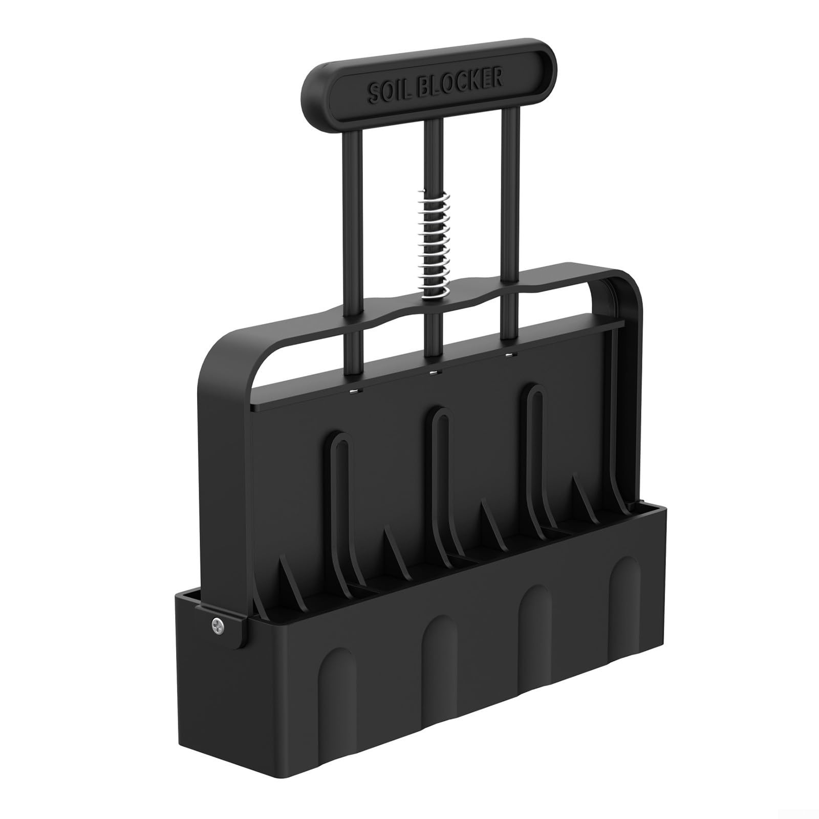 Juego de 5 Piezas de compactadores de Tierra manuales: compactador Cuadrado Manual para jardinería, germinación de Semillas, Herramienta ecológica para Bloques