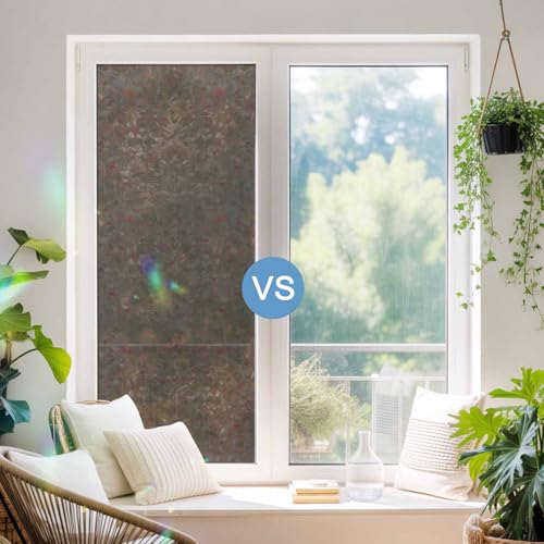 Película para ventana color marrón 23.6 x 59 pulgadas miniatura 6