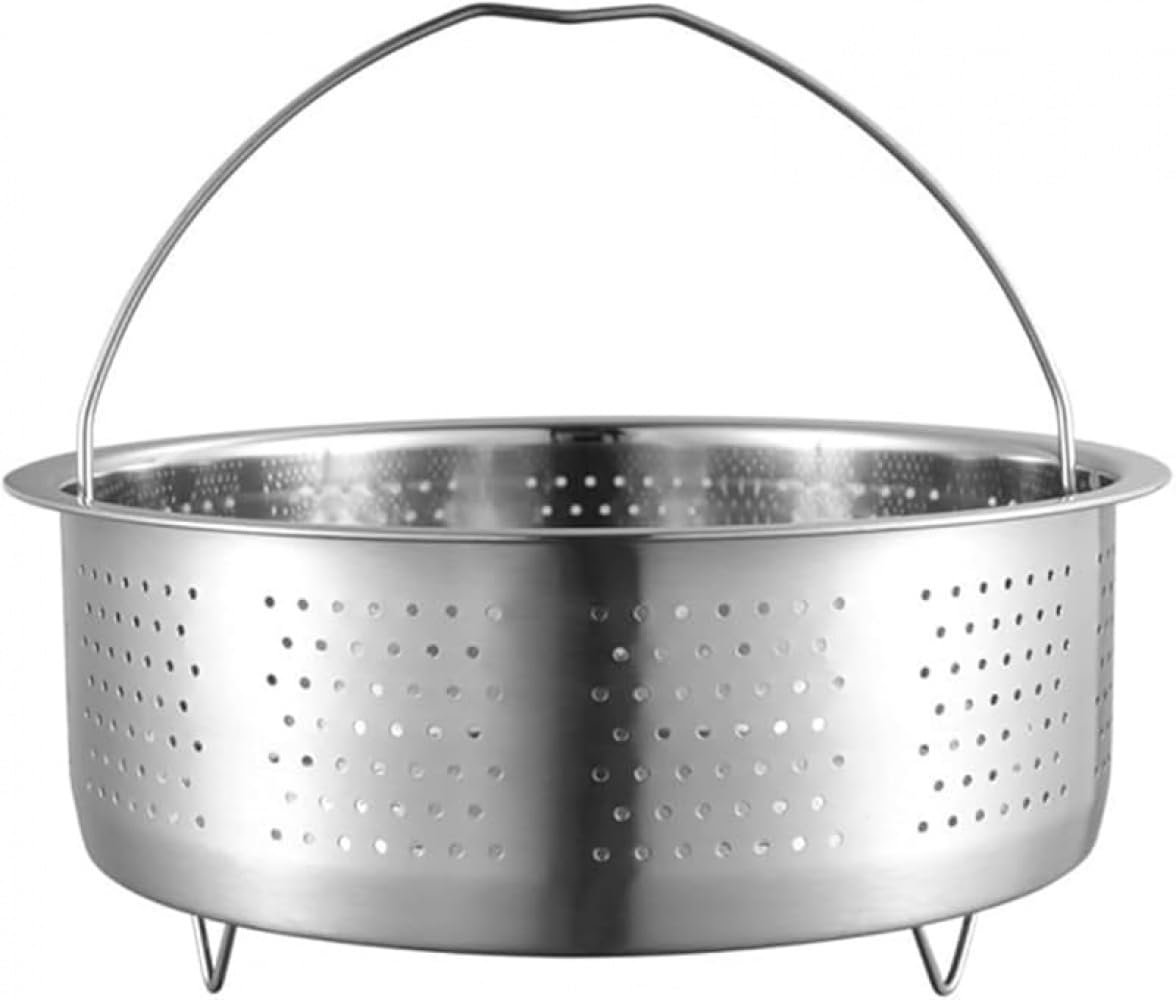 Stainless Steel Steam Basket with Handle