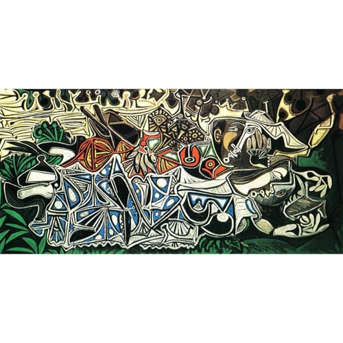 Toile Courbet Femme sur les rives de la Seine art durable