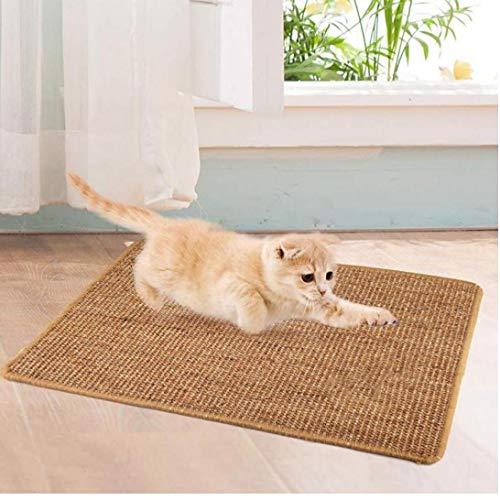 Tapis de litière et griffoir en sisal pour protéger vos meubles