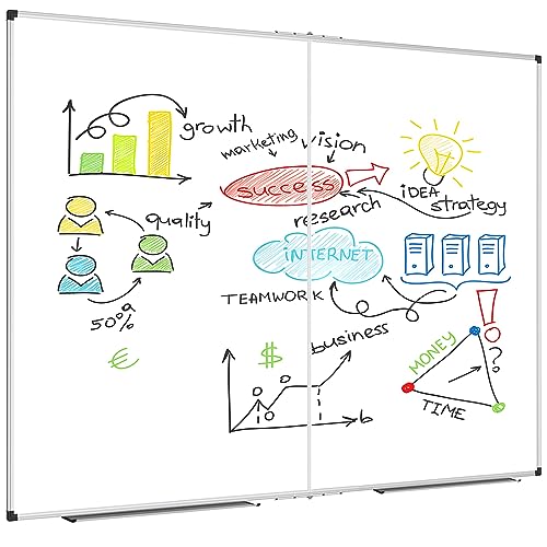 XBoard Large Dry Erase White Board 60 X 48 Inch