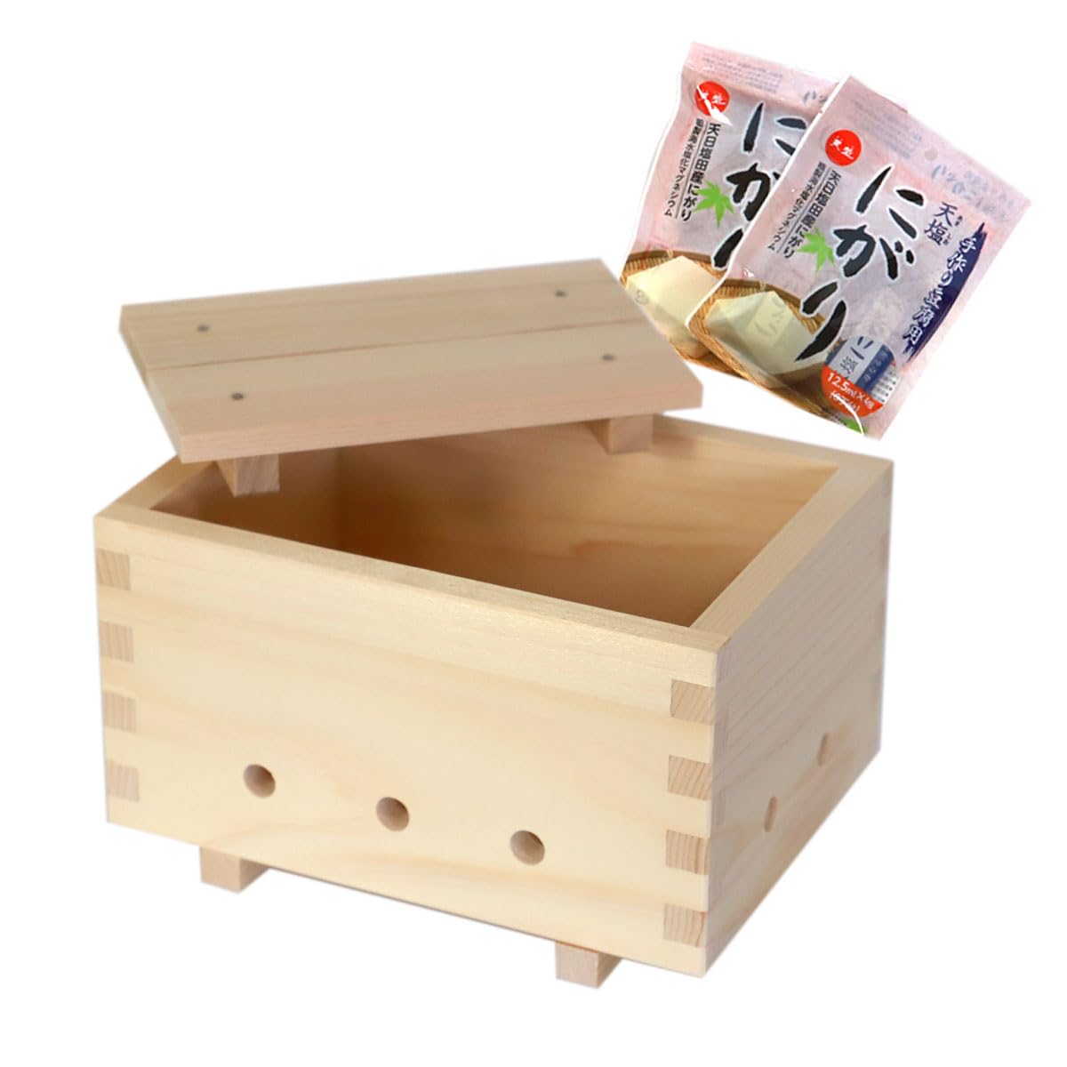 kiteate 手作り豆腐箱（麻布付き） kiteate 手作り豆腐箱（麻布付き