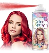 Temporary Hair Color Spray, Temporary Hair Color Wax, Washable Hair Wax Dye Pomades Disposable Na...