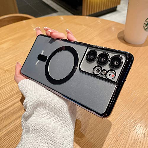 Coque Samsung S22 Plus avec protection d'objectif pour éviter les rayures de l'appareil photo