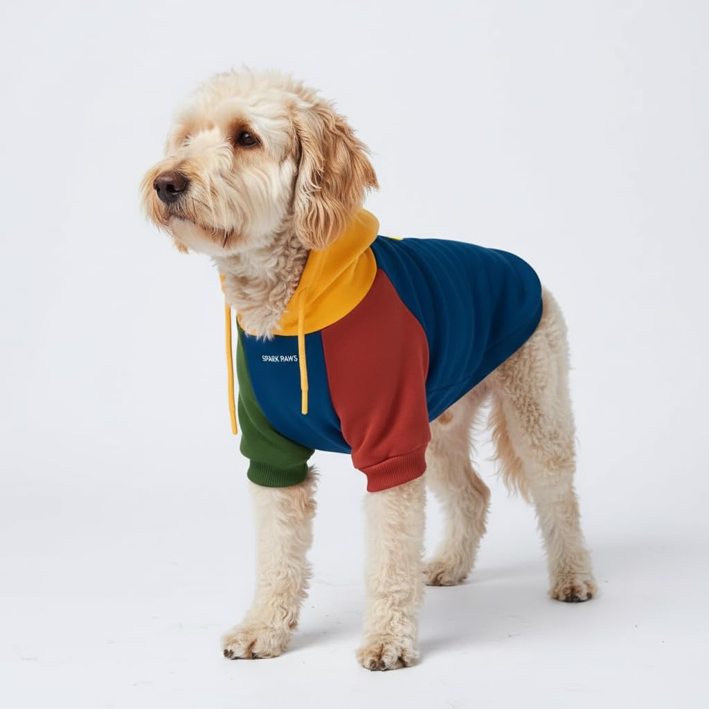 Spark Paws Dog Hoodie - Buttery-Soft Sweater Sweatshirt, Clothes for Puppy