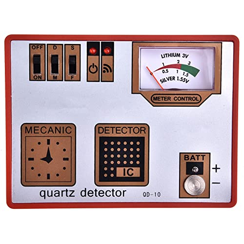 Watch Demagnetizer Quartz Tery Pulse Tester Professional Tool for Watch Demagnetization Tery Urement and Timing Accuracy Ideal for Watch Rep Shops