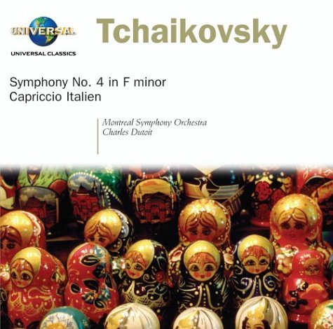 Tchaikovsky: Symphony No. 4 in F minor; Capriccio Italien [Audio CD]