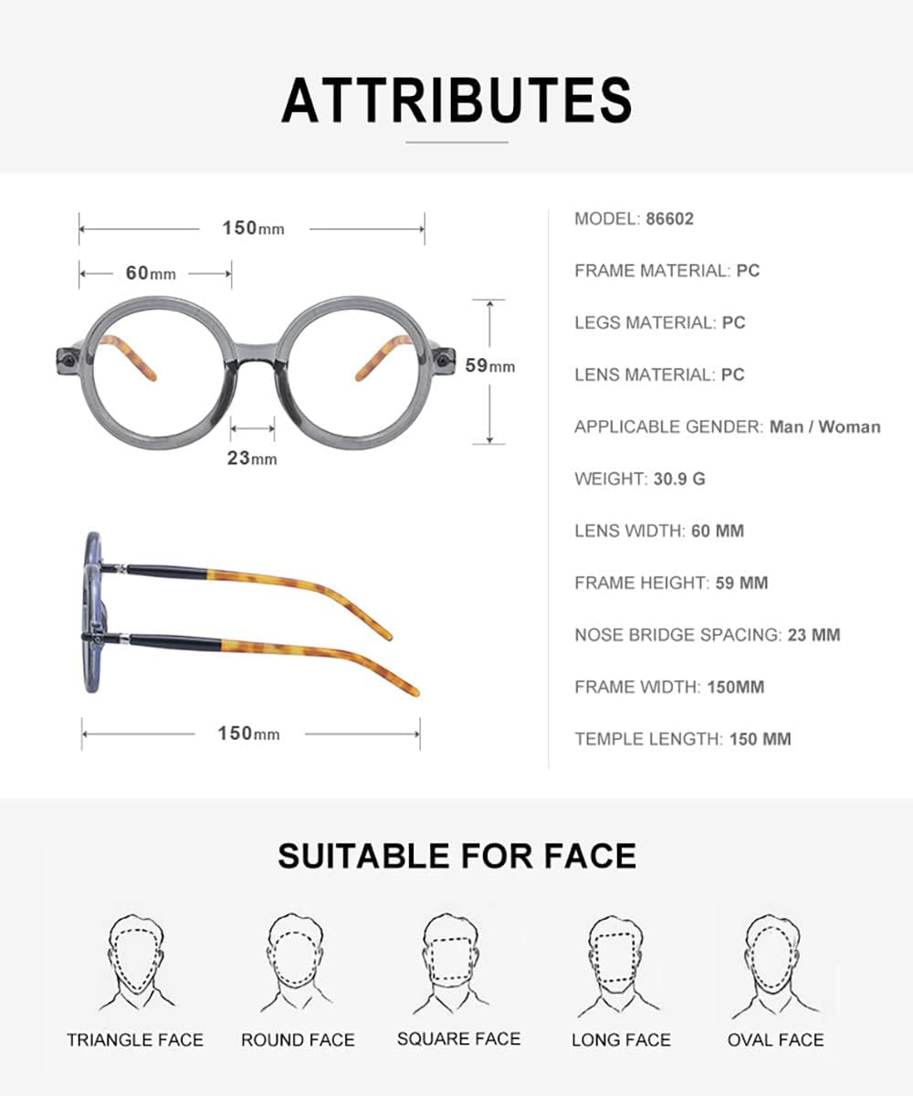 HYLLE Retro Flip-Up Round Goggles Seampunk Sunglasses for Men Women 90s Style - Image 4