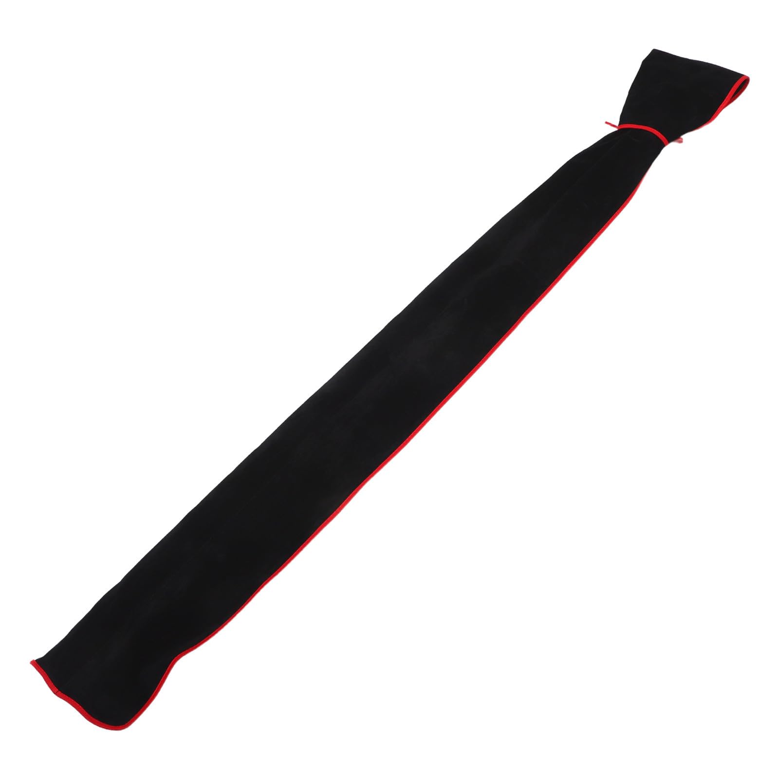Schwarze Angelruten Stofftasche aus Weichem Lint mit Verdicktem Design Faltbar und Praktisch für Sichere Aufbewahrung und Transport von Angelruten Beim Angeln