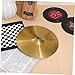 VINTORKY Brass Crash Ride Hi-hat Cymbal for Beginners and Professionals Brass Percussion Instrument Traditional Finish for Drum Set Performance