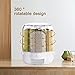 TRIEBAN Caja de almacenamiento giratoria 6 en 1 para alimentos secos Imagen de TRIEBAN Caja de almacenamiento giratoria 6 en 1 para alimentos secos