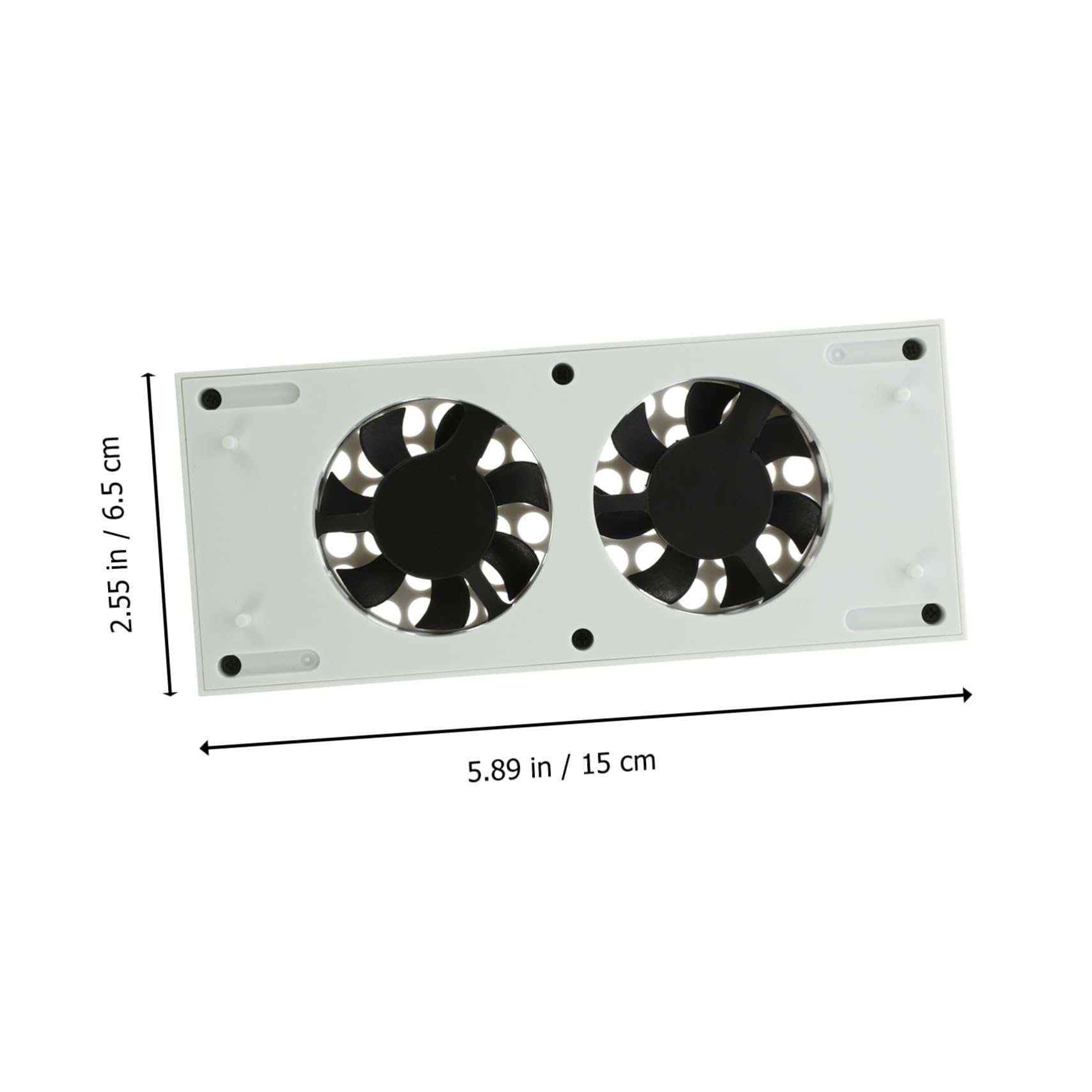 Base Ventilador de Refrigeración Doble para Consola Soporte Vertical 2 USB Velocidades Ajustables Disipador Térmico para Consola Accesorios de Juegos