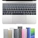 All-inside Gray Ombre Keyboard Skin for Macbook 12" A1534 and new MacBook 13" without Multi-Touch Bar A1708