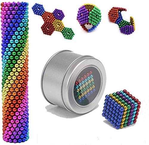 image for ROVFER Building Game 3 MM Magnetic Balls Sculpture Building Blocks Toy
