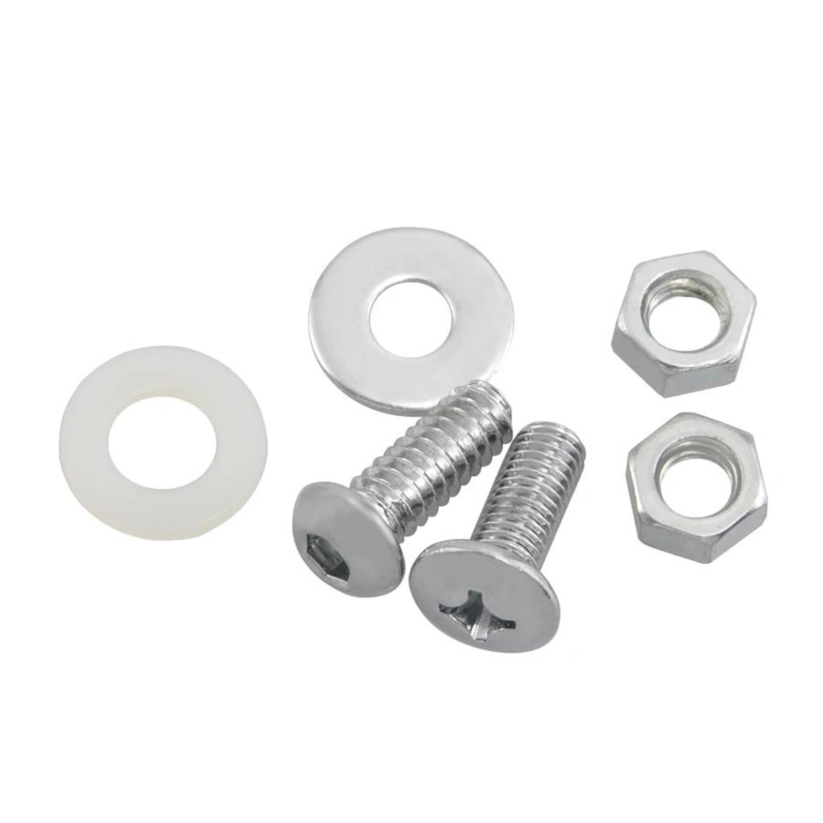 Portapacchi Per Motocicletta Cromato Per Parafango Posteriore Monoposto Per Harley Davidson Road King (EFL)-FLHR 2007-2008