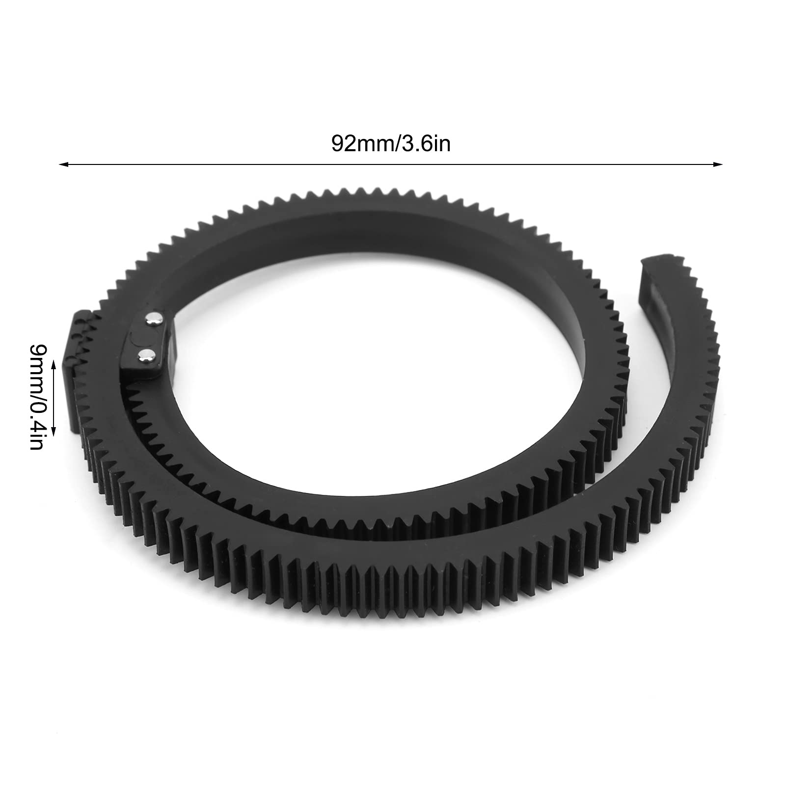 92mmL'obiettivo Segui L'anello di Messa a Fuoco Anello di Ingranaggio dello Zoom Len Gear Ring Follow Focus Anello Flessibile della Cinghia Dell'ingranaggio Cintura Regolabile Follow Focus