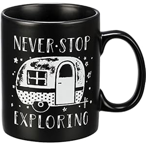 Mug never stop exploring  urban country home decor