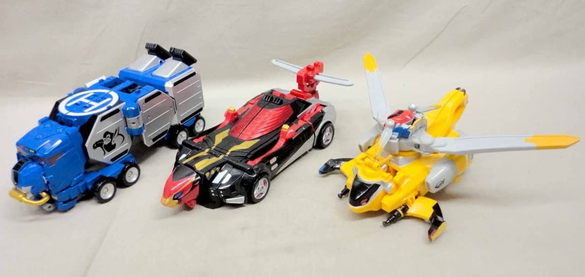 特命戦隊ゴーバスターズ　グレートゴーバスター　ゴーバスターオー　ロボ 5体セット 2025年最新】DX ゴーバスターオーセットの人気アイテム - メルカリ