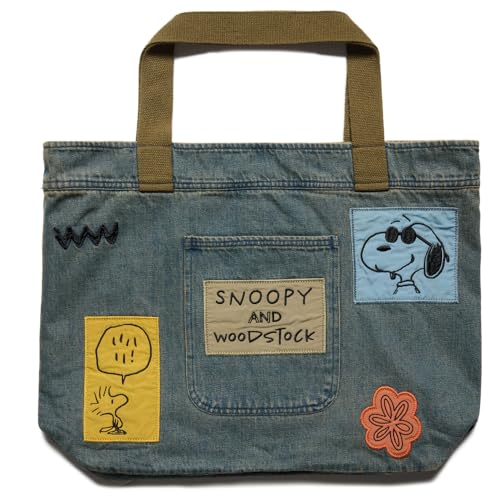 Bolso Tote para Mujer Samii Ryan con diseño Snoopy Denim miniatura 3