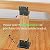 Antsky 4×4"(Actual?3.5×3.5inch) Post Stainless Steel Flange Anchor Base with Screws for Deck Railing?Black Finish (4 Pack)