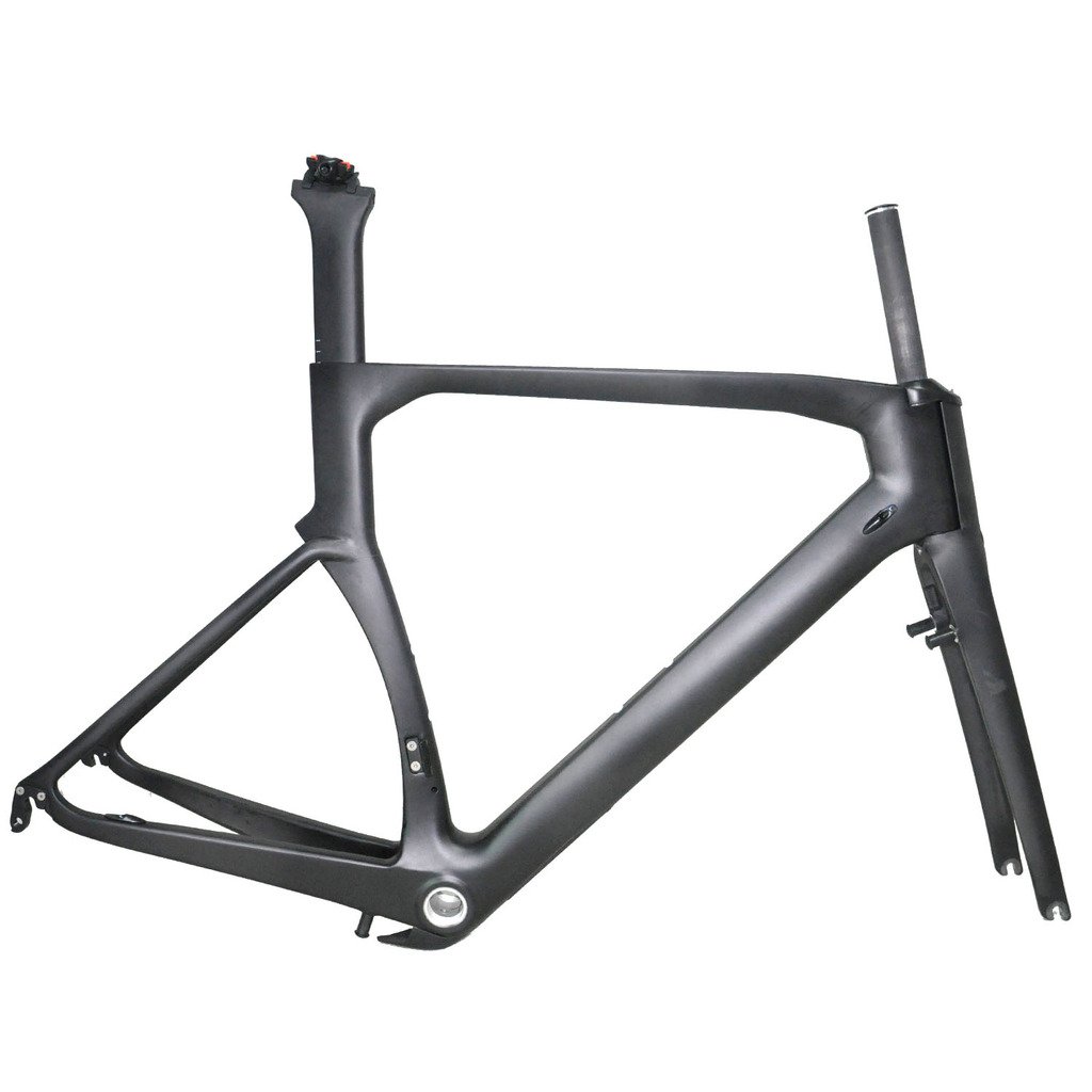 Racing Bike Frame Carbon Fork Headset Aerodynamics Road Bike Wind Break UD/Clear Coating/Personalization