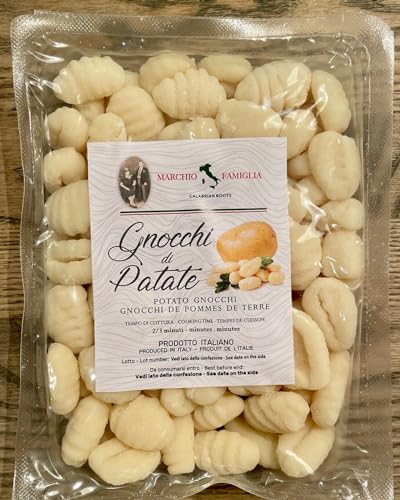 Marchio Familglia Authentic Calabrian Potato Gnocchi - Traditional Italian Pasta