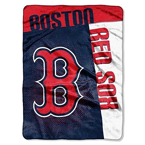 Northwest MLB Cleveland Indians Unisex-Adult Raschel Throw Blanket, 60" x 80", Strike