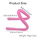 Adjustable Labia Clamps Spreader, Skin-Friendly Silicone G-Spot Stimulation Oral Sex Vagina Lips Hands-Free Spreader, BDSM Spread Vaginal Lips Flirting Sex Toys for Women (Pink)