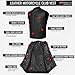 Jackets 4 Bikes Men’s SOA Motorcycle Vest – Premium Buffalo Leather Multiple Pockets Club Style Biker Vest with Metal Zippers Black XL