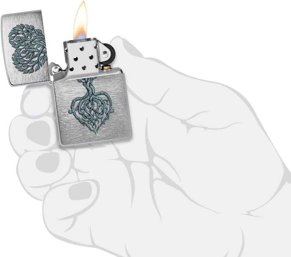 Encendedor Zippo metálico portátil grabado personalizado miniatura 4