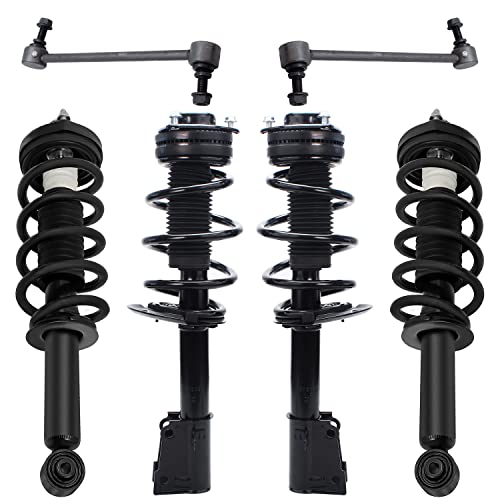 Detroit Axle - 3.6L 6pc Struts Sway Bars for 2011-2019 Dodge...