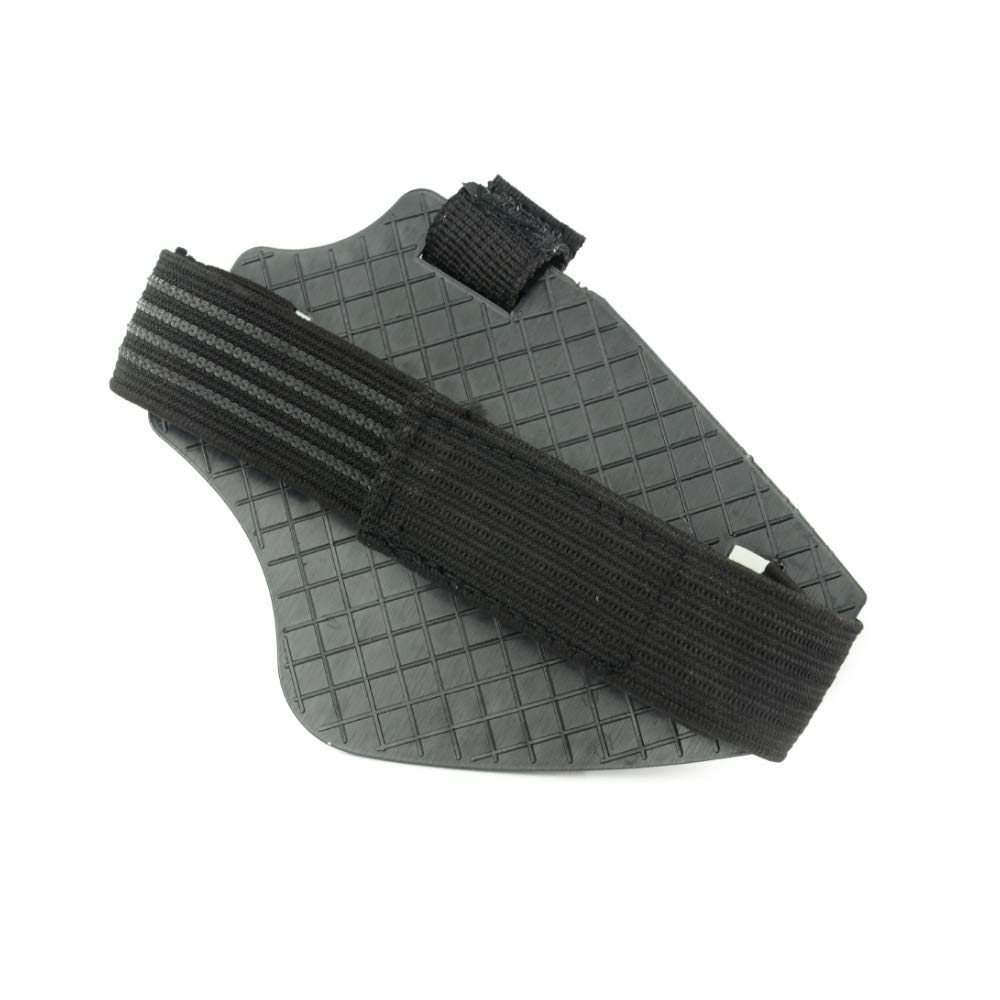 FitTurn Motorcycle Motorbike Shift Pad Riding Shoe Boot Cover Protective Gear, Guard Shifter Accessories for Shoes Motorcycle Antiskid Boots Protector (Black)