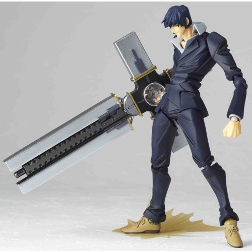 Revoltech Yamaguchi No.092 Trigun Nicholas D. Wolfwood miniatura 6