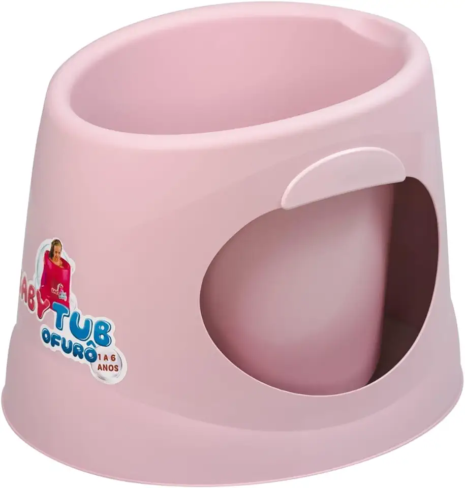 Banheira Babytub Ofurô - De 1 a 6 Anos - Candy Rosa - Baby Tub
