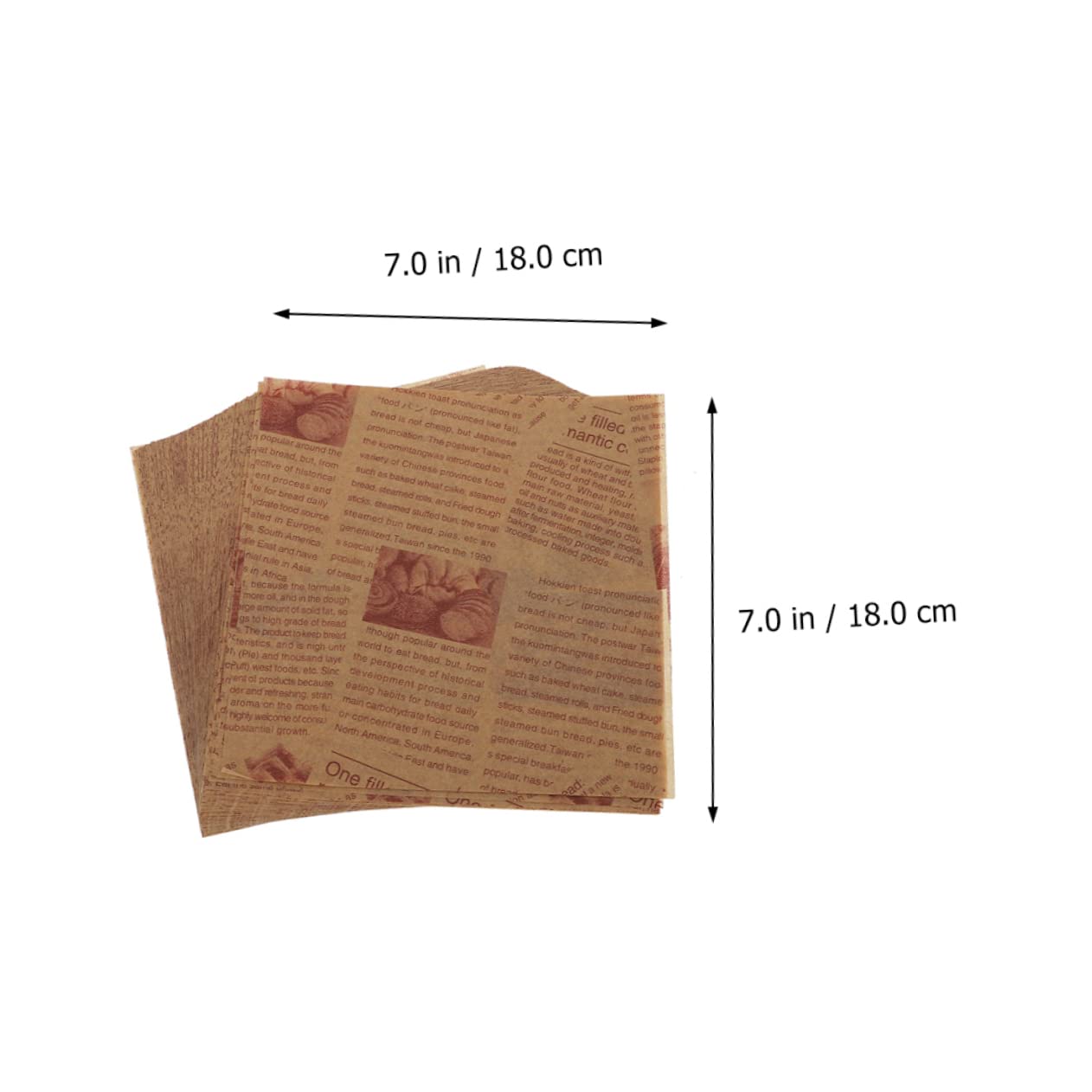 Feuilles de Papier Parchemin 200 Pièces 30x30cm pour Cuisson