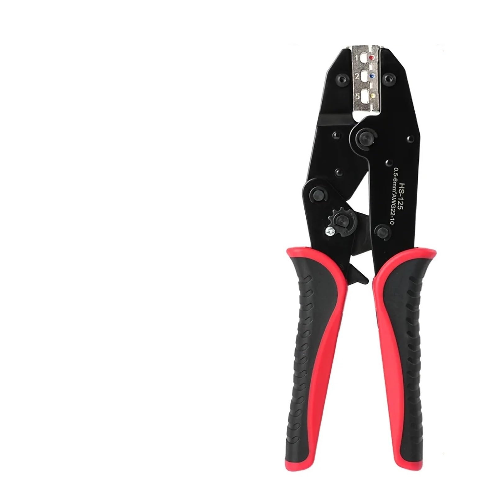 Ewsdsfs Hs-125 Butt Splice Heat Shrink Connectors Crimping Tool 20-10Awg Ratcheting Wire Crimper Pliers Ratchet Terminal Crimp Tools