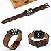 REZERO Compatible with Apple Watch Bands, Genuine Leather Smartwatch Bands, Sport Bands Replacement for iWatch SE 38 40 42 44mm iWatch Bands for Men, Women
