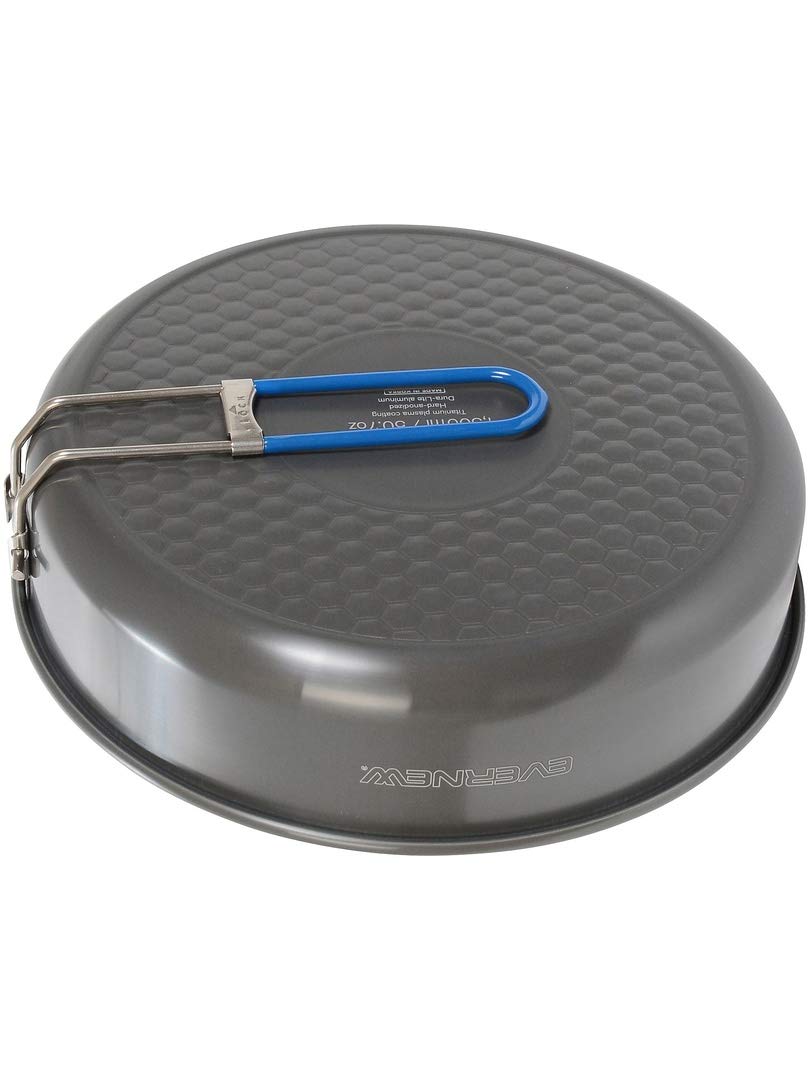 EVERNEW Everrnew ECA148 Antihaft-Fixierpfanne #20 | Camping-Töpfe, Pfannen und Grillplatten