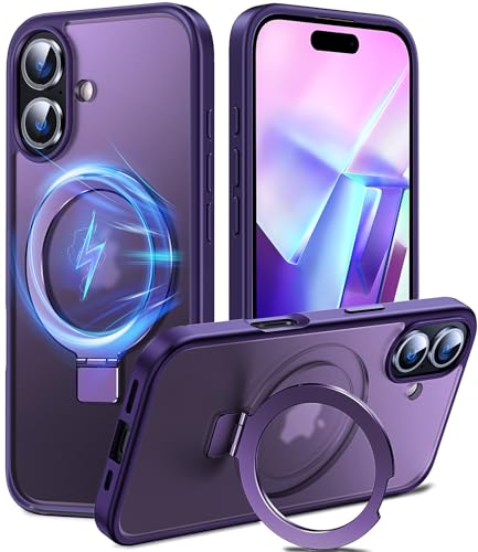 Coque iPhone 16 Plus Résistante MagSafe Protège l'Écran et l'Appareil Photo