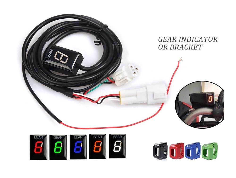 Indicador Marchas Motocicleta para GSX 1300R para Hayabusa GSX1300R GSX1400 1400 Accesorios para Motocicletas Indicador De Marcha Medidor Velocidad